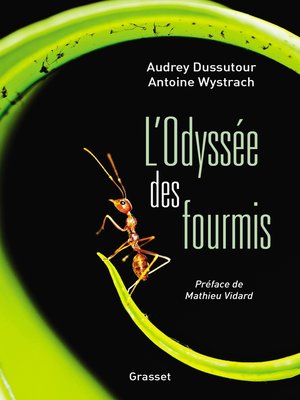 cover image of L'Odyssée des fourmis